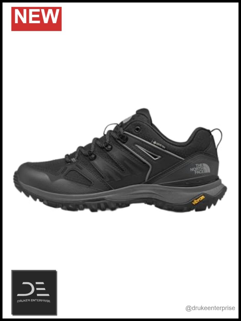 Hiking Shoes Waterproof Gore-Tex Vibram Cushioned Leather Trail Shoes